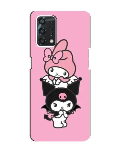 Чохол для OPPO A95 з картинкою «My Melody та Kuromi» Чохол для OPPO A95 з картинкою «My Melody та Kuromi»