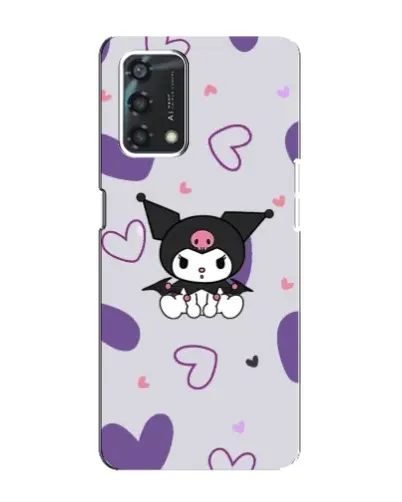 Чохол для OPPO A95 з картинкою «Kuromi та лавандові серця» Чохол для OPPO A95 з картинкою «Kuromi та лавандові серця»