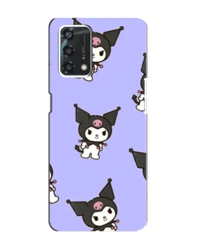 Чохол для OPPO A95 з картинкою «Паттерн з Kuromi» Чохол для OPPO A95 з картинкою «Паттерн з Kuromi»