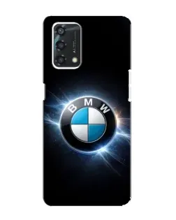 Чохол для OPPO A95 з картинкою «BMW — неонове сяйво» Чохол для OPPO A95 з картинкою «BMW — неонове сяйво»