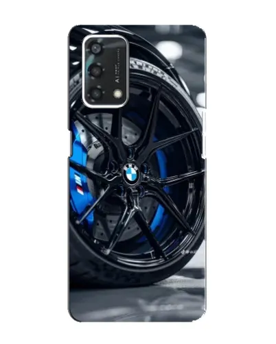 Чохол для OPPO A95 з картинкою «Колесо BMW зблизька»