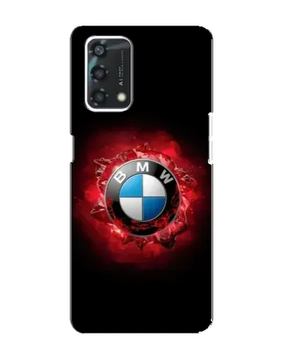 Чохол для OPPO A95 з картинкою «Логотип BMW — спалах»
