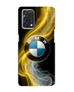 Чохол для OPPO A95 з картинкою «Золотистий дим BMW» Чохол для OPPO A95 з картинкою «Золотистий дим BMW»