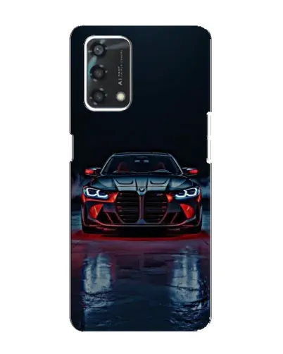 Чохол для OPPO A95 з картинкою «BMW на мокрій дорозі»