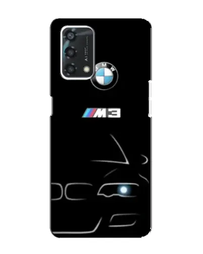 Чохол для OPPO A95 з картинкою «Мінімалістичний принт BMW M3»