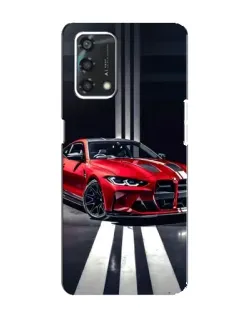 Чохол для OPPO A95 з картинкою «Червона BMW на дорозі» Чохол для OPPO A95 з картинкою «Червона BMW на дорозі»