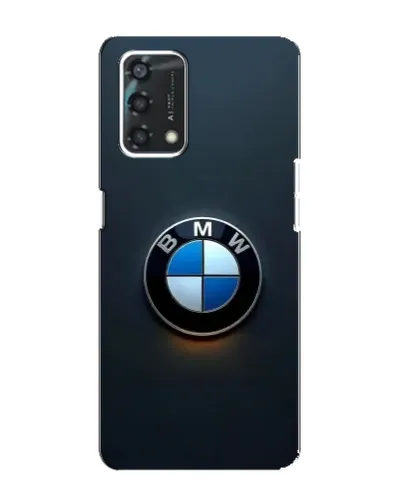 Чохол для OPPO A95 з картинкою «Логотип BMW — мінімалізм»