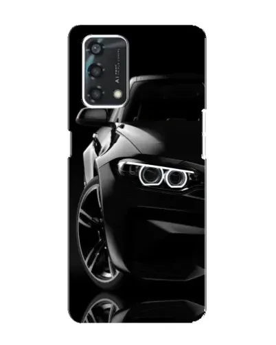 Чехол для OPPO A95 с картинкой «Черная BMW — профиль» Чехол для OPPO A95 с картинкой «Черная BMW — профиль»