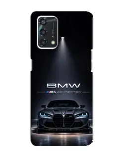 Чохол для OPPO A95 з картинкою «BMW крізь нічне місто» Чохол для OPPO A95 з картинкою «BMW крізь нічне місто»