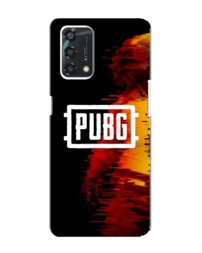 Чохол для OPPO A95 з картинкою «Яскравий логотип PUBG»