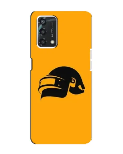 Чохол для OPPO A95 з картинкою «PUBG — золотий шолом»