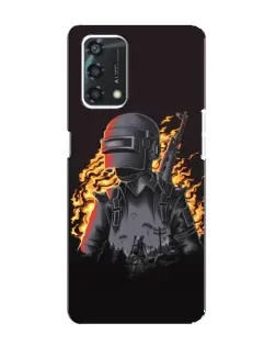Чохол для OPPO A95 з картинкою «PUBG — вогняний силует» Чохол для OPPO A95 з картинкою «PUBG — вогняний силует»