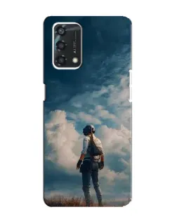 Чохол для OPPO A95 з картинкою «Герой PUBG на скелі» Чохол для OPPO A95 з картинкою «Герой PUBG на скелі»