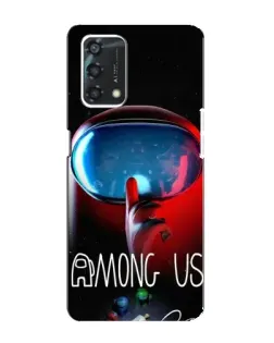 Чохол для OPPO A95 з картинкою «Червоний імпостер — макро» Чохол для OPPO A95 з картинкою «Червоний імпостер — макро»