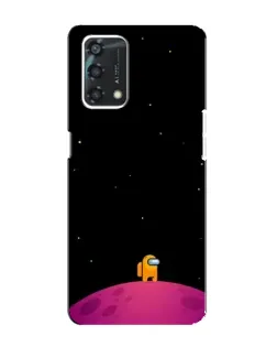 Чохол для OPPO A95 з картинкою «Самотній герой на планеті» Чохол для OPPO A95 з картинкою «Самотній герой на планеті»