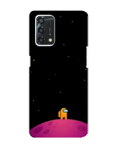 Чохол для OPPO A95 з картинкою «Самотній герой на планеті» Чохол для OPPO A95 з картинкою «Самотній герой на планеті»