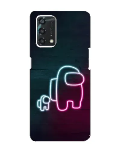 Чохол для OPPO A95 з картинкою «Among Us неон-арт» Чохол для OPPO A95 з картинкою «Among Us неон-арт»