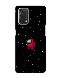 Чохол для OPPO A95 з картинкою «Червоний Among Us»