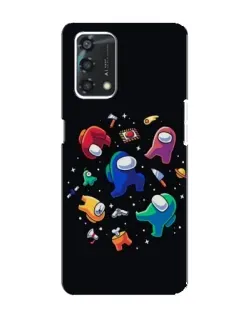 Чохол для OPPO A95 з картинкою «Among Us космос»