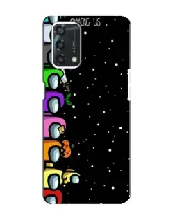 Чохол для OPPO A95 з картинкою «Команда Among Us»