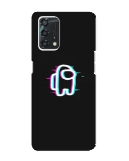Чохол для OPPO A95 з картинкою «Among Us неон»