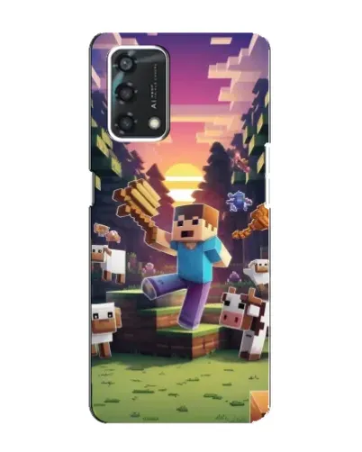 Чохол для OPPO A95 з картинкою «Стів на фермі» Чохол для OPPO A95 з картинкою «Стів на фермі»