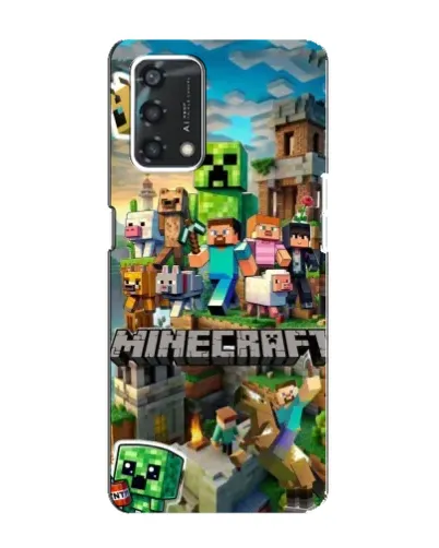 Чохол для OPPO A95 з картинкою «Замок Minecraft» Чохол для OPPO A95 з картинкою «Замок Minecraft»