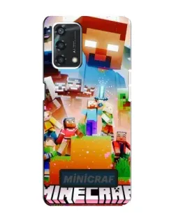 Чохол для OPPO A95 з картинкою «Minecraft герої гри» Чохол для OPPO A95 з картинкою «Minecraft герої гри»