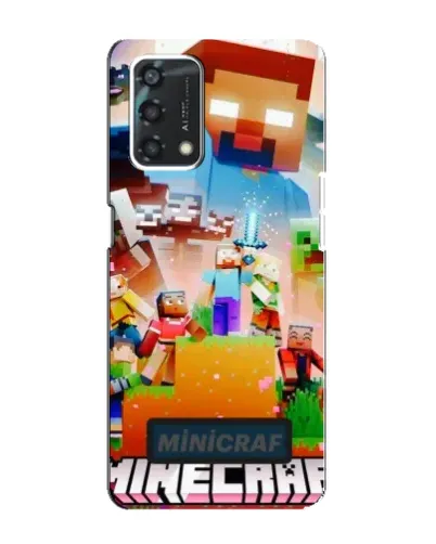Чохол для OPPO A95 з картинкою «Minecraft герої гри» Чохол для OPPO A95 з картинкою «Minecraft герої гри»