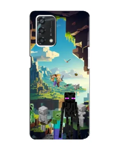 Чохол для OPPO A95 з картинкою «Ендермен у лісі» Чохол для OPPO A95 з картинкою «Ендермен у лісі»