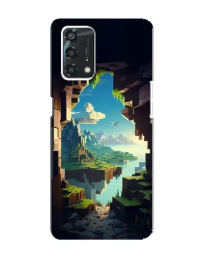 Чохол для OPPO A95 з картинкою «Вид з печери» Чохол для OPPO A95 з картинкою «Вид з печери»