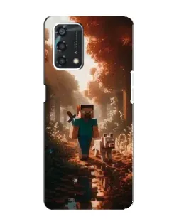 Чохол для OPPO A95 з картинкою «Стів у лісі»