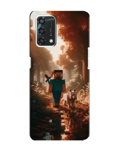 Чохол для OPPO A95 з картинкою «Стів у лісі» Чохол для OPPO A95 з картинкою «Стів у лісі»