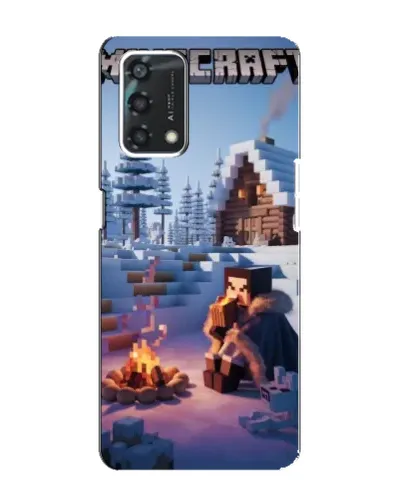 Чохол для OPPO A95 з картинкою «Зимовий Minecraft» Чохол для OPPO A95 з картинкою «Зимовий Minecraft»