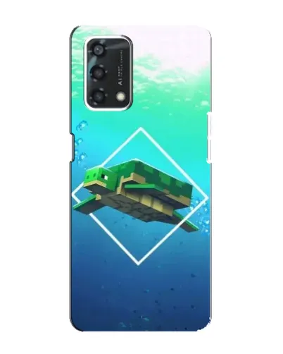 Чехол для OPPO A95 с картинкой «Черепаха Minecraft» Чехол для OPPO A95 с картинкой «Черепаха Minecraft»
