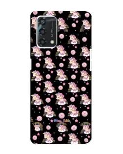 Чехол для OPPO A95 с картинкой «Magic Unicorn паттерн» Чехол для OPPO A95 с картинкой «Magic Unicorn паттерн»