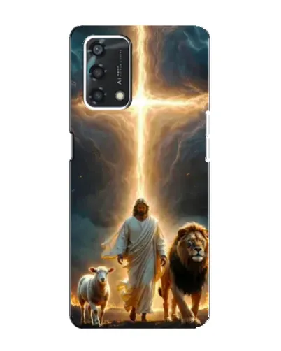 Чохол для OPPO A95 з картинкою «Лев Юди та Світло»