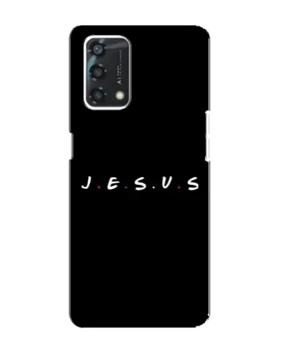 Чохол для OPPO A95 з картинкою «Крапки віри J.E.S.U.S.»