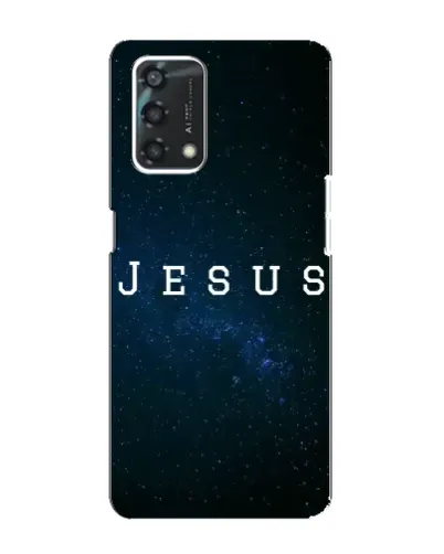 Чохол для OPPO A95 з картинкою «Зоряне небо Jesus»