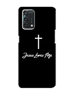 Чохол для OPPO A95 з картинкою «Ісус любить тебе»