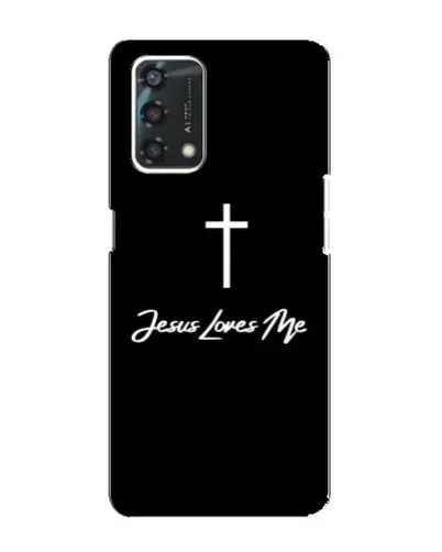 Чохол для OPPO A95 з картинкою «Ісус любить тебе»