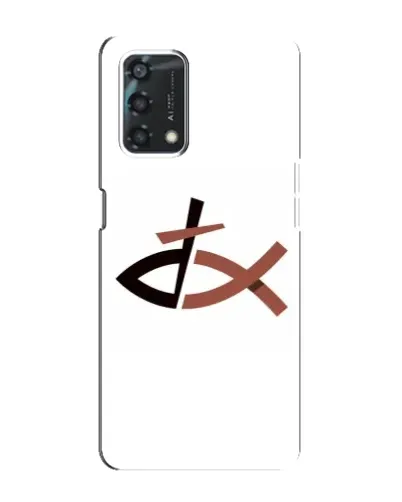 Чохол для OPPO A95 з картинкою «Риба та хрест»