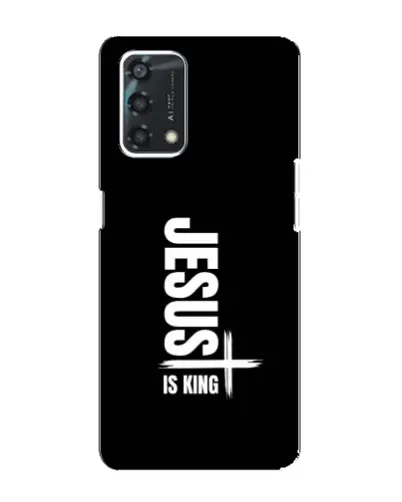 Чохол для OPPO A95 з картинкою «Вертикаль віри Jesus»