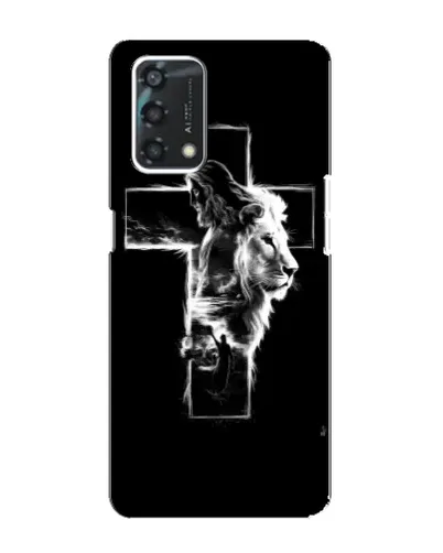 Чехол для OPPO A95 с картинкой «Сияющий крест Jesus» Чехол для OPPO A95 с картинкой «Сияющий крест Jesus»