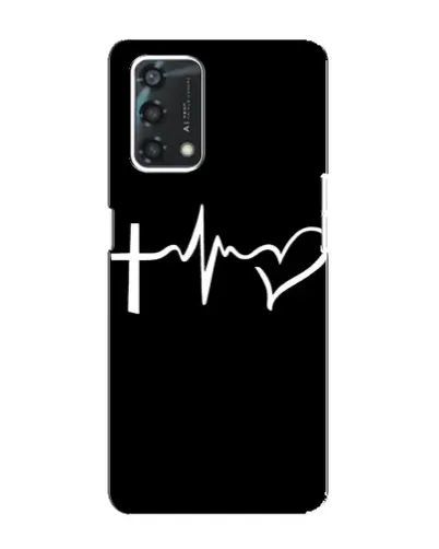 Чехол для OPPO A95 с картинкой «Пульс веры» Чехол для OPPO A95 с картинкой «Пульс веры»
