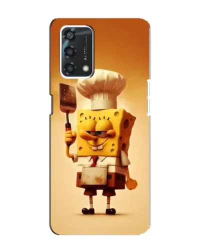 Чохол для OPPO A95 з картинкою «Губка Боб кухар» Чохол для OPPO A95 з картинкою «Губка Боб кухар»