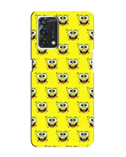 Чохол для OPPO A95 з картинкою «Паттерн Губка Боб»