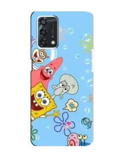 Чохол для OPPO A95 з картинкою «Веселі бульбашки»