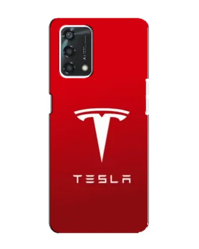 Чохол для OPPO A95 з картинкою «Tesla Red Classic»