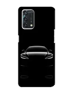 Чохол для OPPO A95 з картинкою «Силует Tesla Night» Чохол для OPPO A95 з картинкою «Силует Tesla Night»
